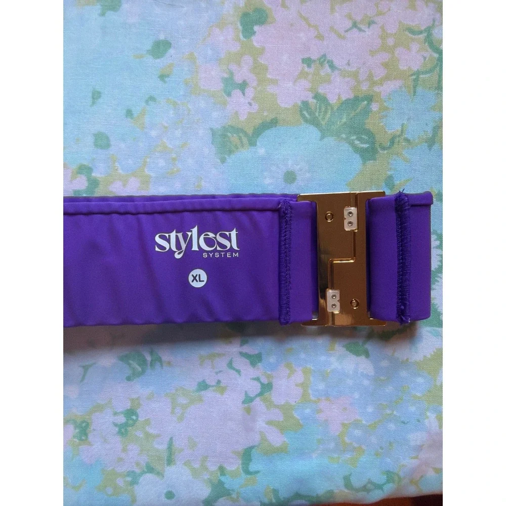 Stylest | DreamSculpt Swim Belt XL Purple Gold Clasp Compression Accessory